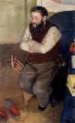 Edgar Degas Diego Martelli Sweden oil painting artist